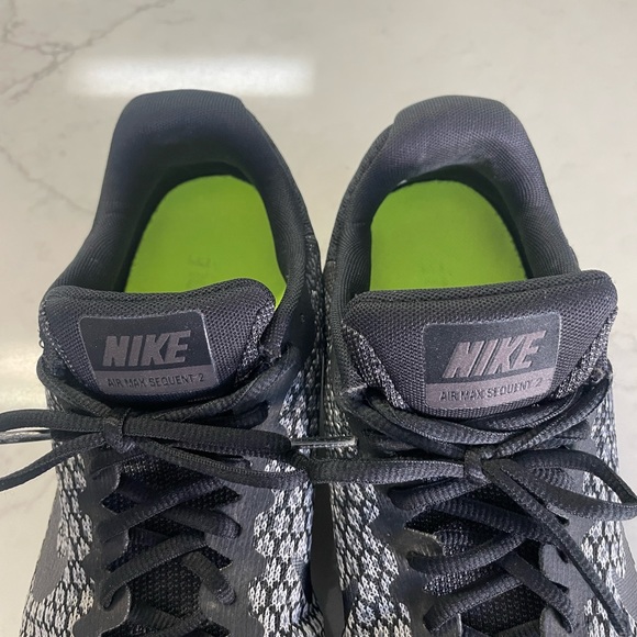 Nike Men’s Air Max Sequent 2 Black Size 12 - Picture 6 of 14
